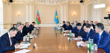 President Aliyev: Both Kazakhstan and Azerbaijan have very positive investment environment
