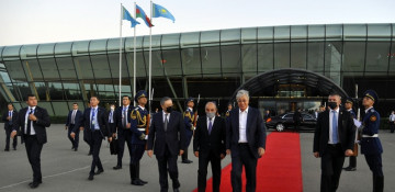Kazakh President Tokayev ends official visit to Azerbaijan