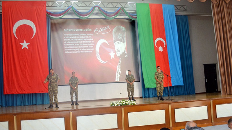 Türkiye’s Victory Day celebrated at Azerbaijan Military Institute