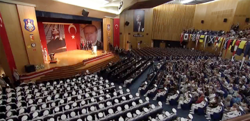 Azerbaijani defense minister attends graduation ceremony of Turkish Naval Academy and Air Force Academy