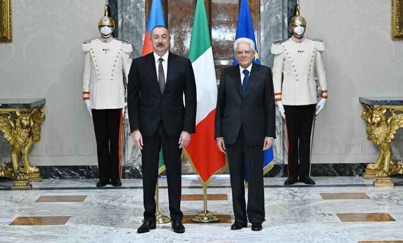 President Aliyev: All agreements reached between Azerbaijan, Italy are being implemented 