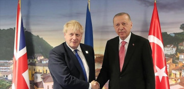 Turkish president, outgoing UK premier hold phone talks
