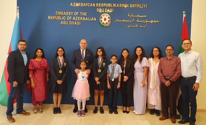 Azerbaijani Embassy in UAE hosts award ceremony for winners of Magic of Friendship International Children`s Art Competition (PHOTO)