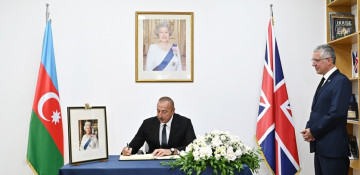 President Ilham Aliyev visited UK Embassy in Azerbaijan, offered condolences over the death of Queen Elizabeth II