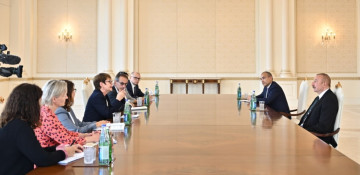 President Ilham Aliyev received delegation led by president of European Bank for Reconstruction and Development