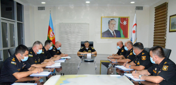 Azerbaijan Naval Forces hold command-staff exercises