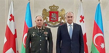 Azerbaijan's Chief of the General Staff of the Army met with Georgian Defense Minister