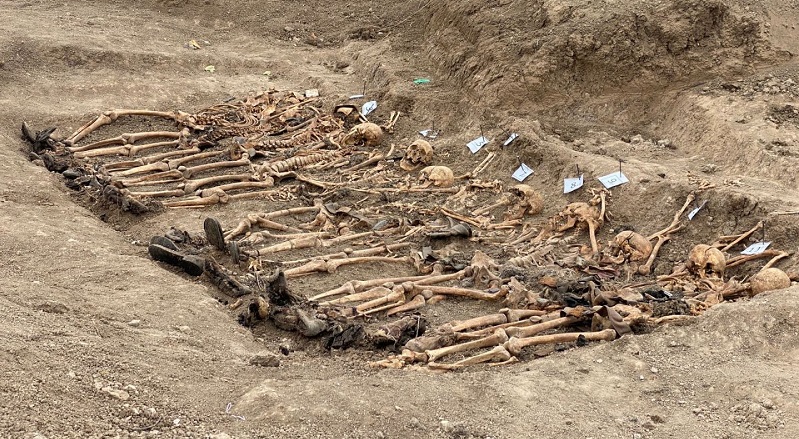 Another mass grave discovered in Azerbaijan's Khojavand district 