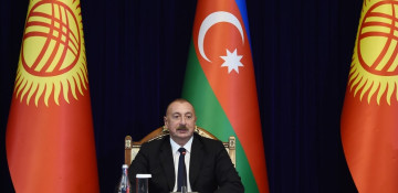President: Azerbaijani satellites, Azersky and Azerspace-1, have been providing services to Kyrgyz partners
