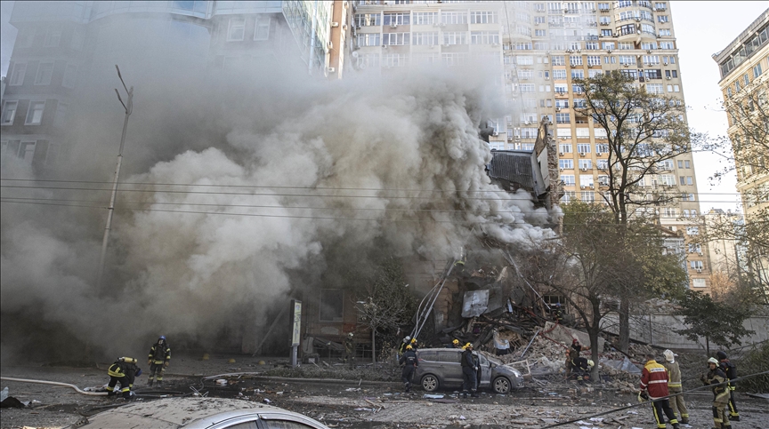 Ukraine's capital Kyiv attacked by kamikaze drones