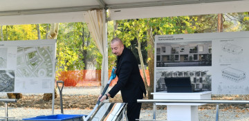 President Ilham Aliyev laid foundation stone for first residential building in Zangilan