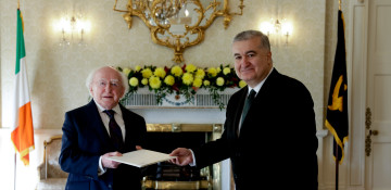 Azerbaijani ambassador presents his credentials to Ireland’s president