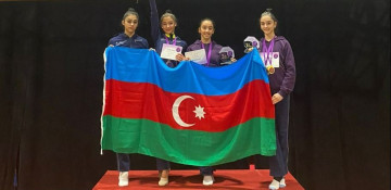 Azerbaijani gymnasts win medals during international tournament in Lithuania