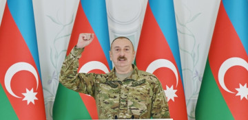  President Ilham Aliyev attended event organized on the occasion of Victory Day in Shusha 