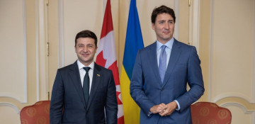 Zelensky, Trudeau discuss defense support expansion, grain deal