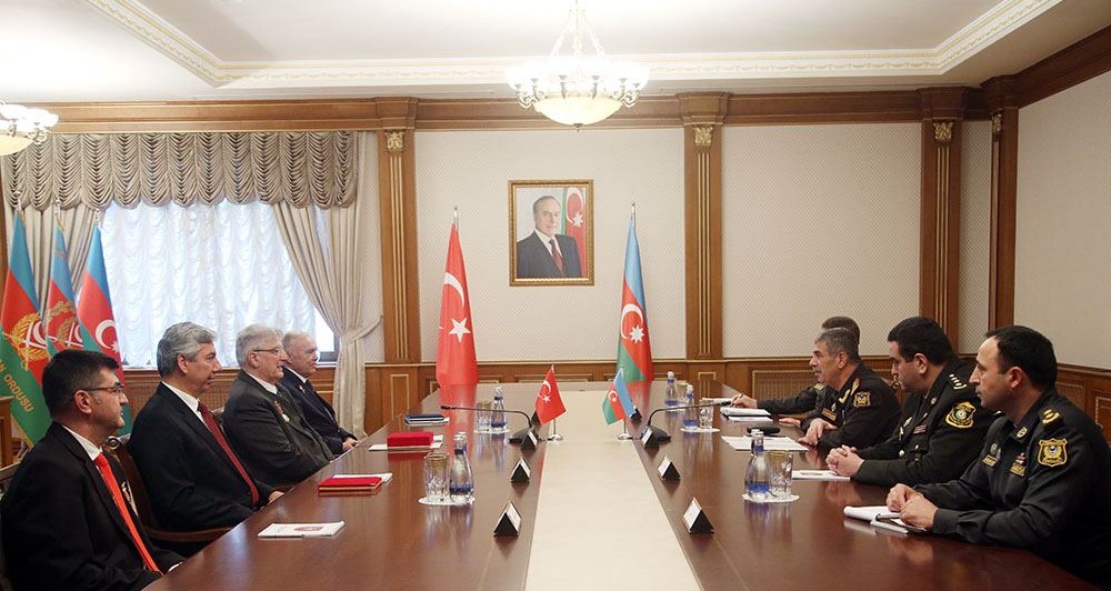 Azerbaijani defense minister meets with heads of Turkish military-oriented NGOs