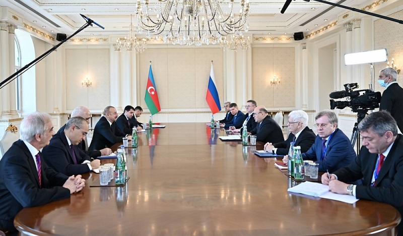Strengthening potential of North-South corridor will open up additional prospects for business: Azerbaijani President 