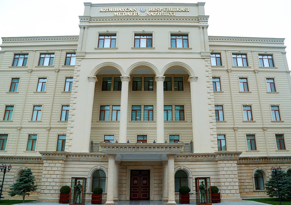 Azerbaijani army’s positions subjected to fire: Defense Ministry 