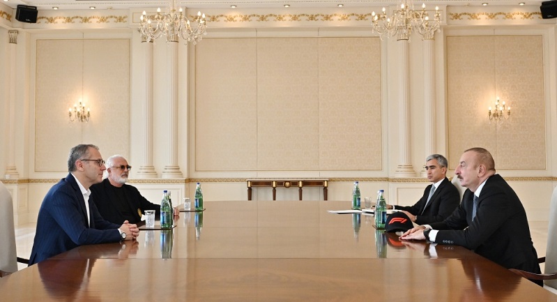 President Ilham Aliyev receives Chief Executive Officer and Group consultant of Formula 1 Group