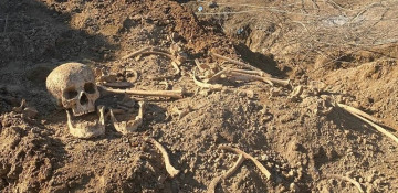 Human bones discovered in Azerbaijan’s Aghdam