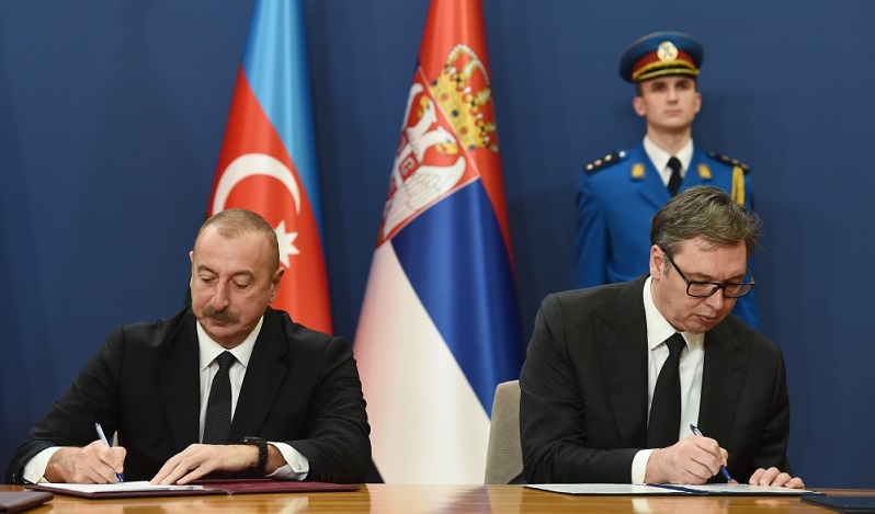 Azerbaijani-Serbia documents signed in Belgrade