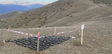 Foreign military attachés in Azerbaijan to inspect minefield set up by Armenia in Saribaba high ground  