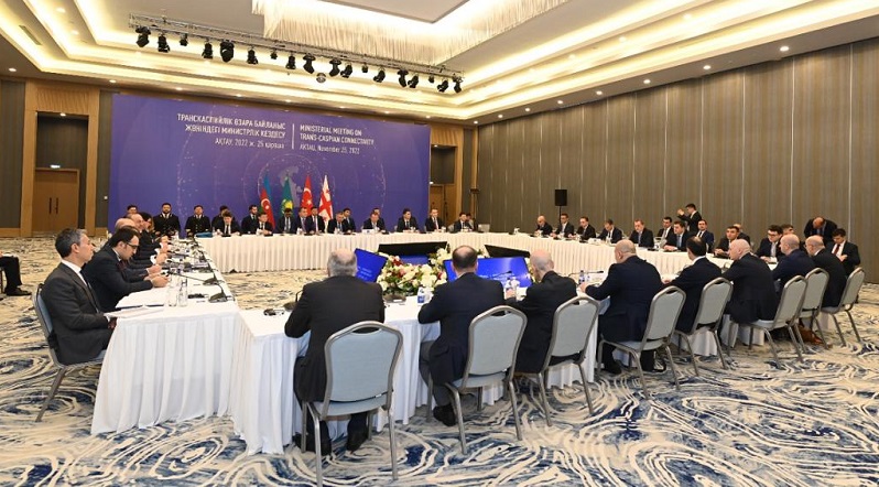 Aktau hosts second trilateral meeting of FMs and ministers in charge of transport of Azerbaijan, Kazakhstan, Türkiye