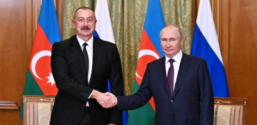 Azerbaijani and Russian presidents discuss implementation of trilateral agreements