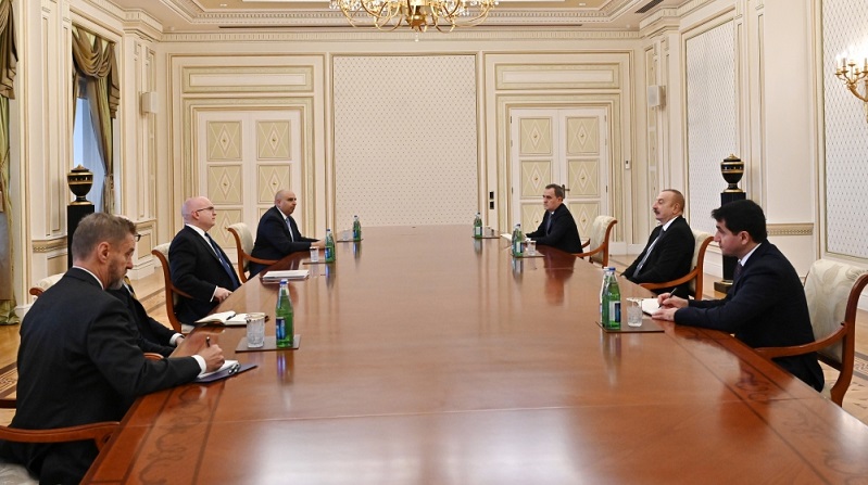 President Ilham Aliyev receives US State Department's Senior Advisor for Caucasus Negotiations