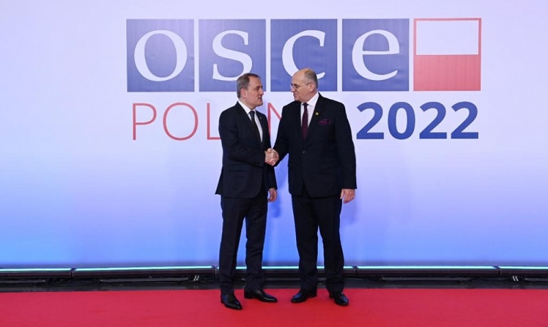 Azerbaijani FM participates in 29th OSCE Ministerial Council in Poland