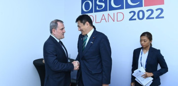 Azerbaijani FM meets with Japanese State Minister of Foreign Affairs