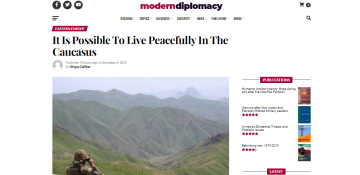 Article by News.Az chief editor published in Italian media