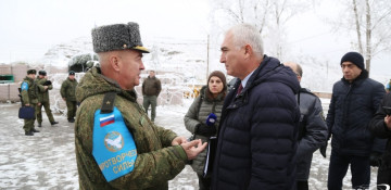 Monitoring group, command of Russian peacekeeping contingent discuss illegal exploitation of Azerbaijan’s natural resources (PHOTO)