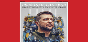 Volodymyr Zelensky is Time Magazine's 2022 Person of the Year