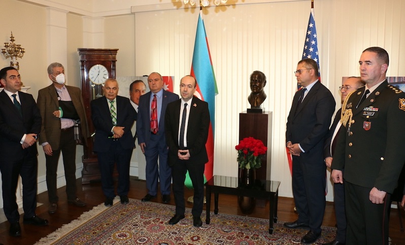 Memory of Azerbaijan’s national leader Heydar Aliyev honored in Washington