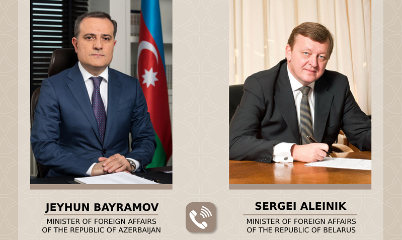 Azerbaijani, Belarusian foreign ministers hold phone talks