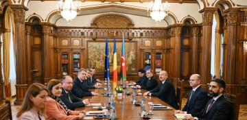 President Ilham Aliyev met with President of Romania Klaus Iohannis