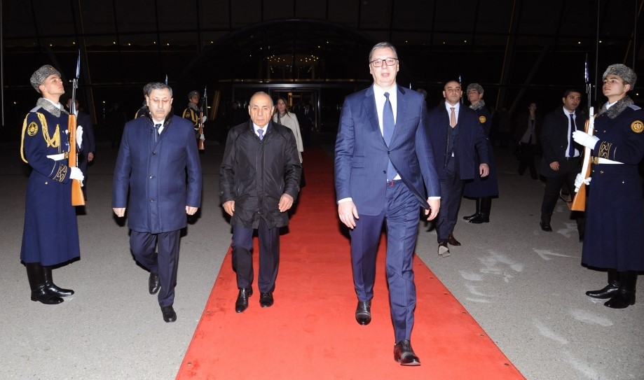 Serbian President Aleksandar Vucic completes working visit to Azerbaijan