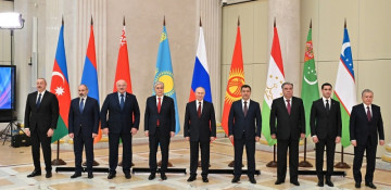 President Ilham Aliyev attends meeting of CIS heads of state in Saint Petersburg 