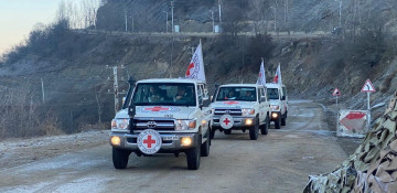 Vehicles of ICRC unimpededly passed through Azerbaijan's Lachin road 