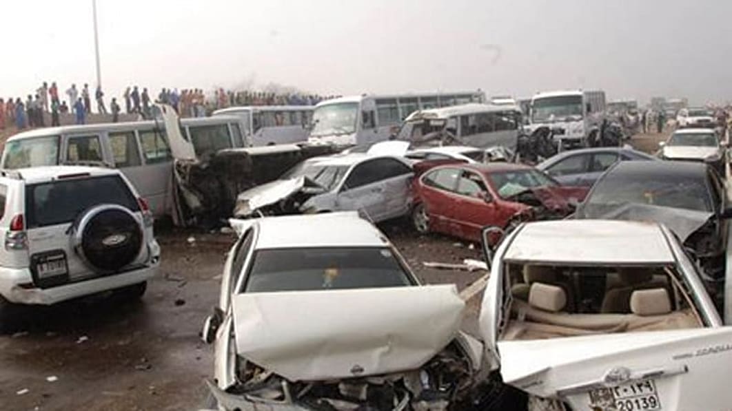 One killed, 15 injured in 17-vehicle pileup in central Iran