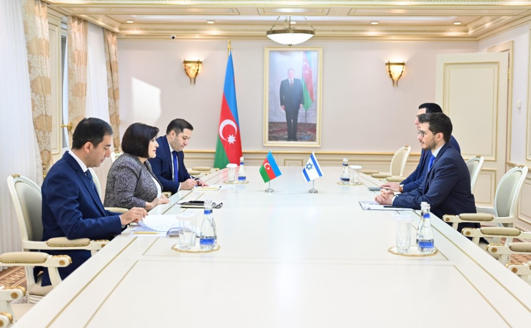 Chair of Azerbaijani Parliament Speaks with Ambassador of Israel to Azerbaijan