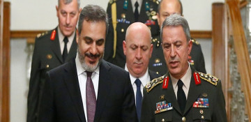 Türkiye's Def Minister and head of National Intelligence Agency visit Russia