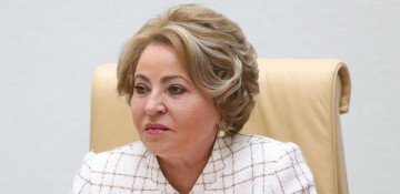 Chairperson of Federation Council of Russia's Federal Assembly congratulates President Ilham Aliyev