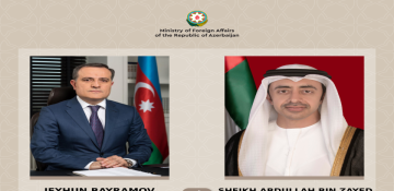 Azerbaijani FM had phone talk with Foreign Minister and Int’l cooperation minister of UAE