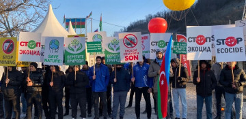 Peaceful protests of Azerbaijanis on Lachin-Khankandi road enter 23rd day 