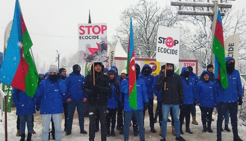 Peaceful protests of Azerbaijanis on Lachin-Khankandi road enter 31st day