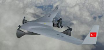 Vertical-landing Bayraktar DIHA drone completes flight test at 8,000 ft