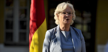 German defense minister to step down