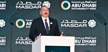 President Ilham Aliyev attends opening ceremony of Abu Dhabi Sustainability Week